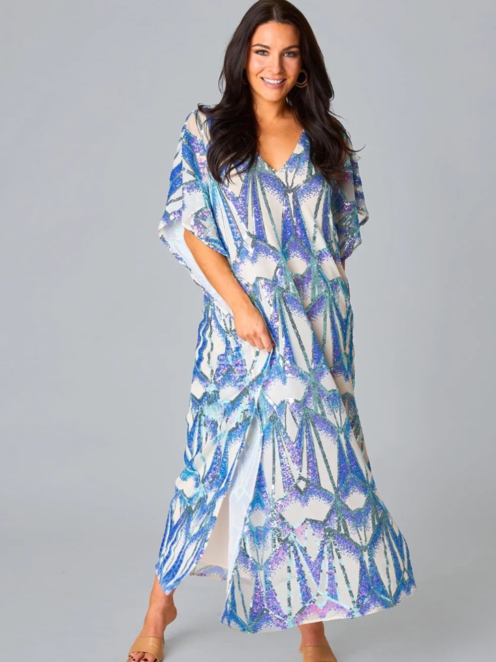 Buddy Love Atlas Sequin Kaftan